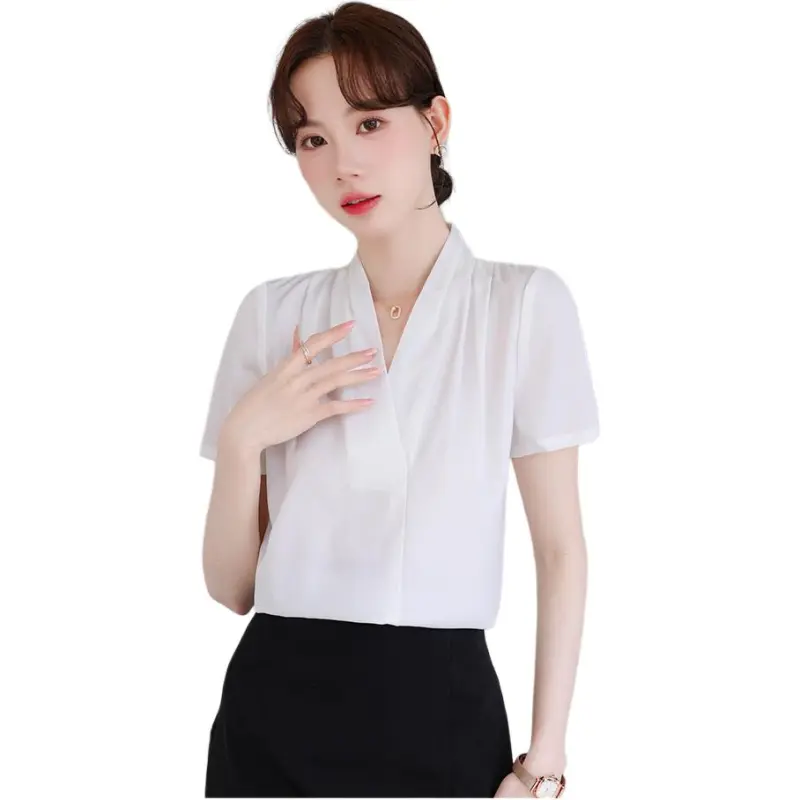 Flowers in water Shirts Women's White-2