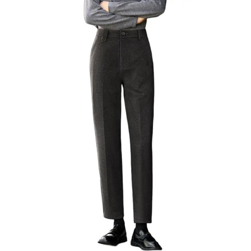 Mo Han Yi Mei Suit Trouser Women's Dark Gray-3
