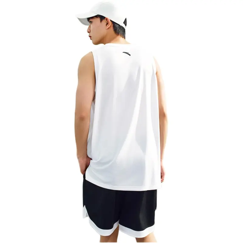 Anta Basketball Collection Tank Tops Men's Pure White-2