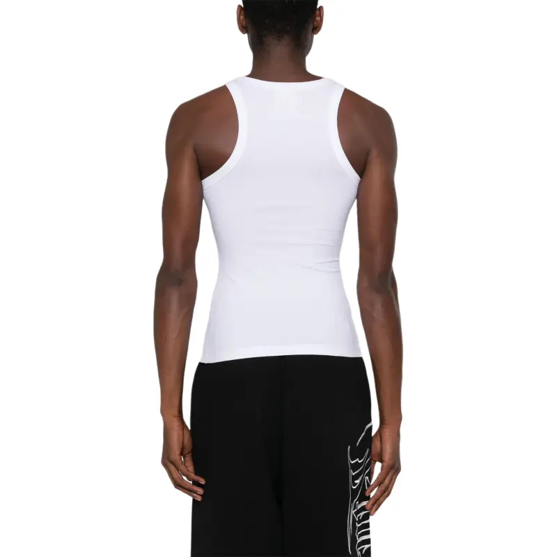 Vetements Logo embroidered Tank Top-3
