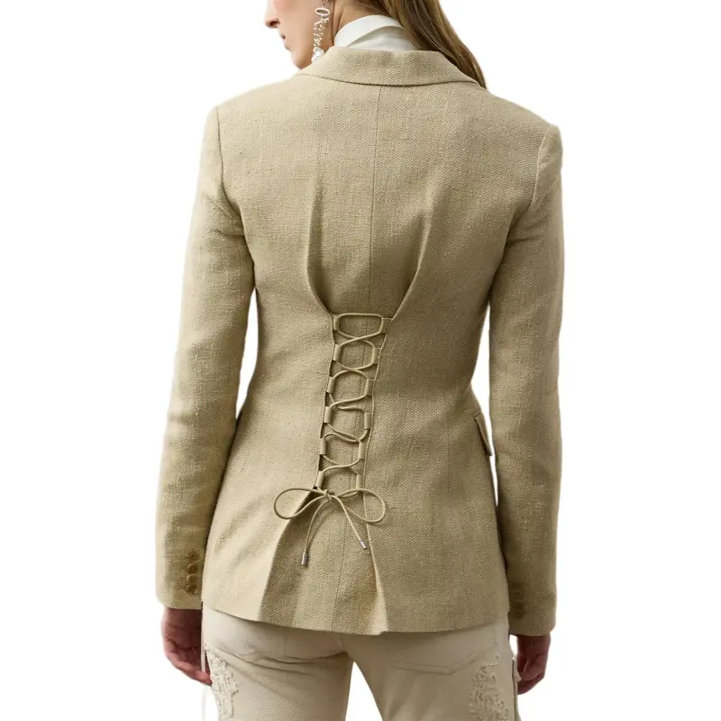 Ralph Lauren Collection Business Suit Coat Women's Light Umber-4