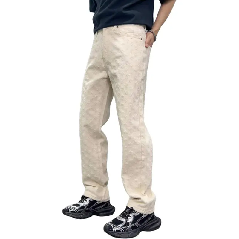 Zomuros Jeans Unisex White-4
