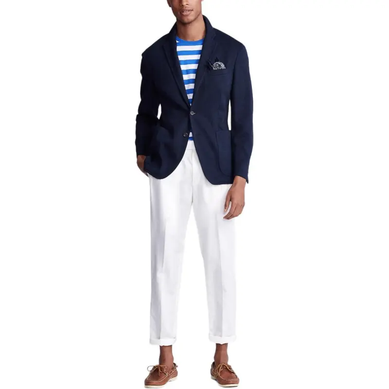 Polo Ralph Lauren SS24 Business Suit Coat Men's Marine Blue-1