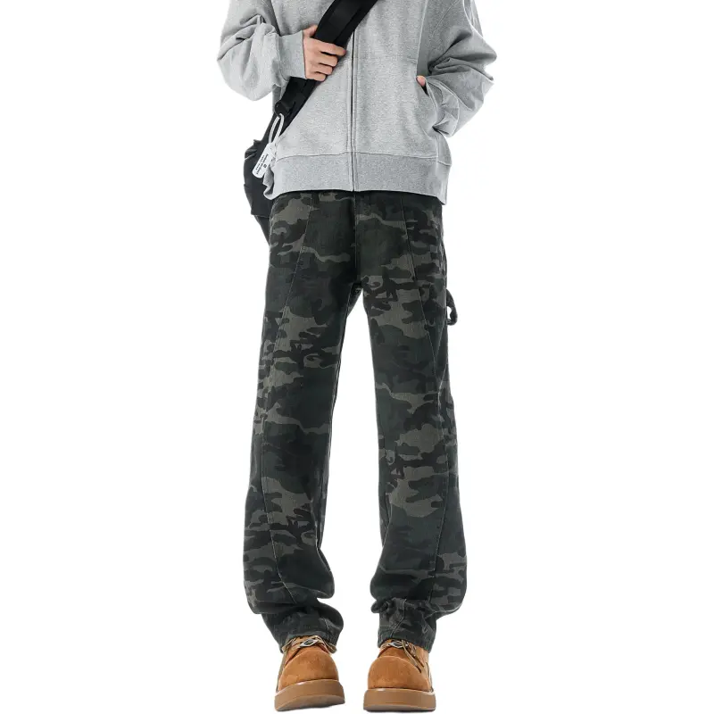 OASISVR Jeans Unisex Army Green-3