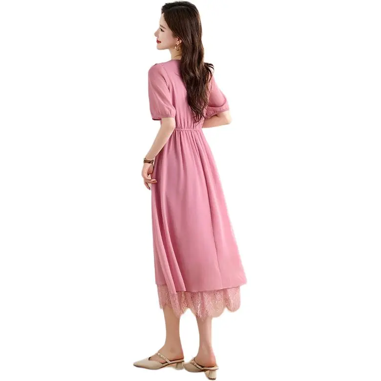 La Chapelle Short Sleeved Dress Women's-1