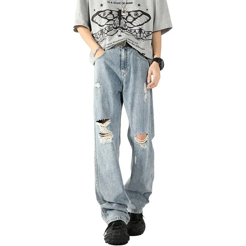 BAGE Jeans Unisex Light Blue-3