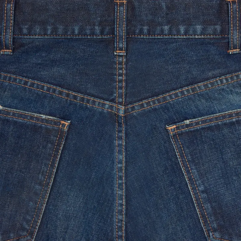CELINE Wesley Jeans In Indigo Dark Stone Denim-2