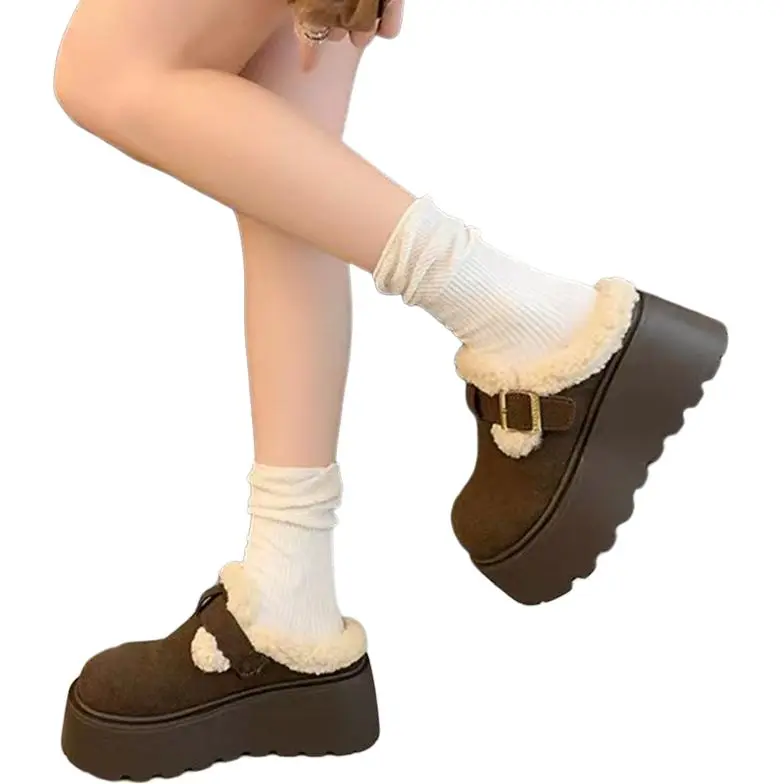 Qiao Anju Home Slippers Coffee Chestnut-3