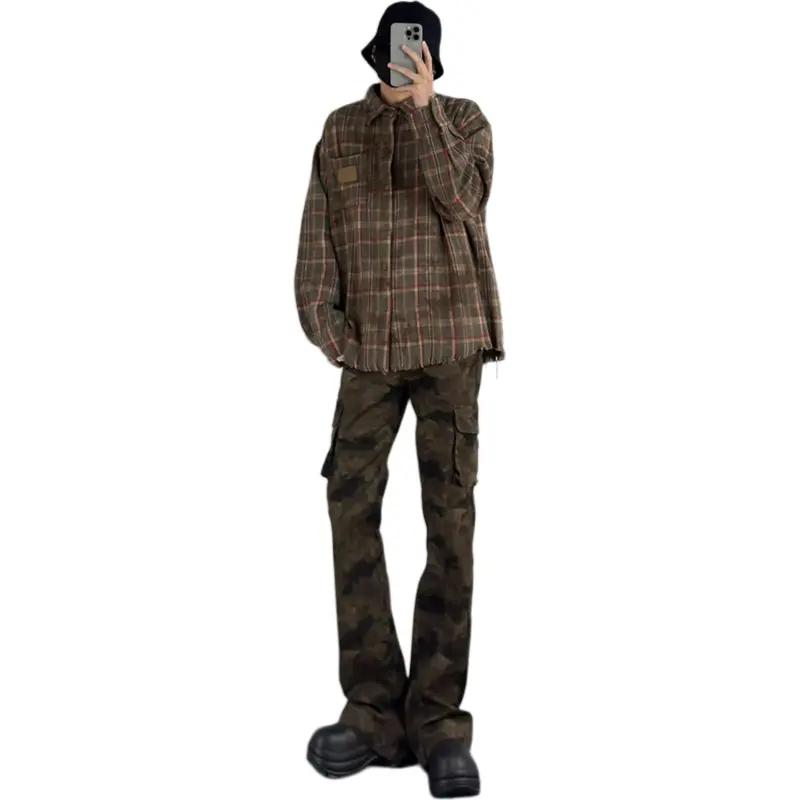 KVIV Jeans Men Camouflage -3