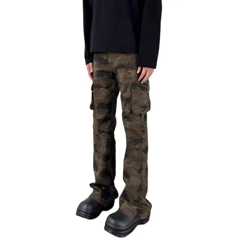 KVIV Jeans Men Camouflage -1