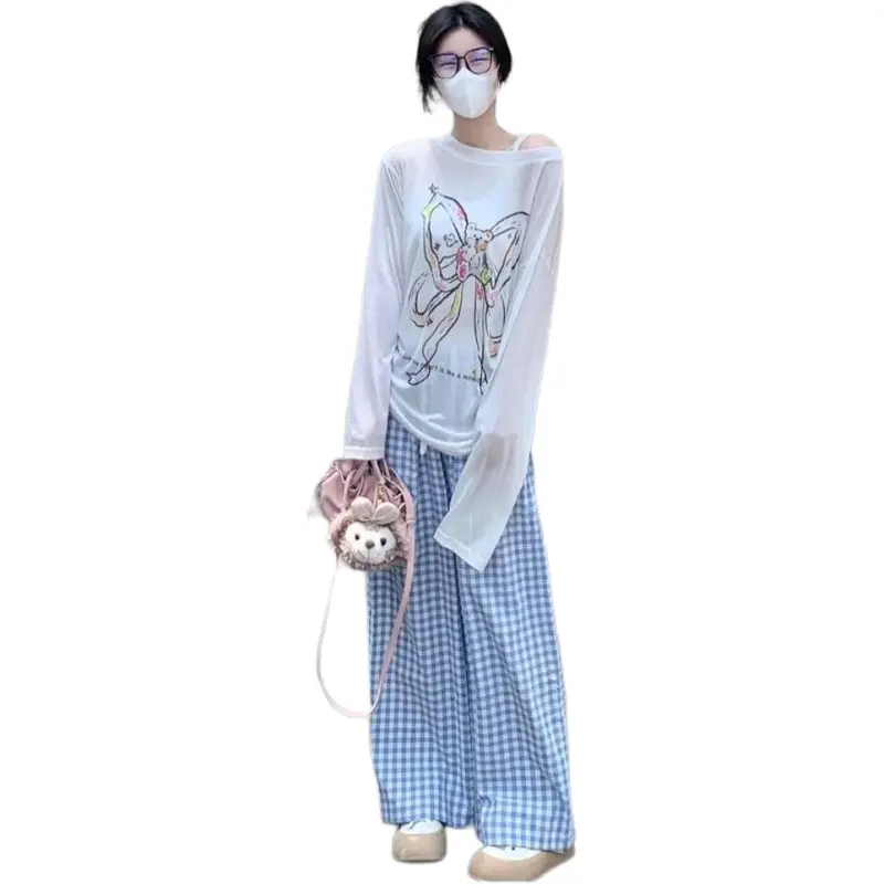 Oudifu Casual Pants Women's-3