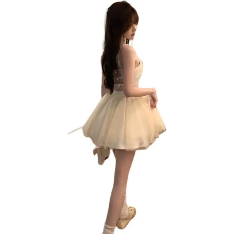 Mu Xiao Xin Slip Dresses Women's Dress-1