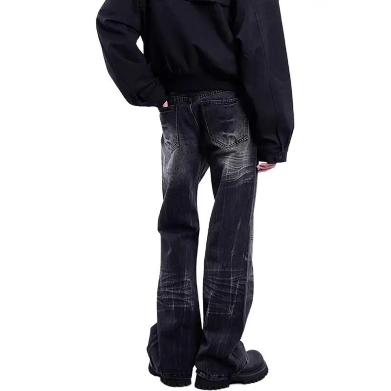 CORNILOT Jeans Unisex Black Gray Color-1