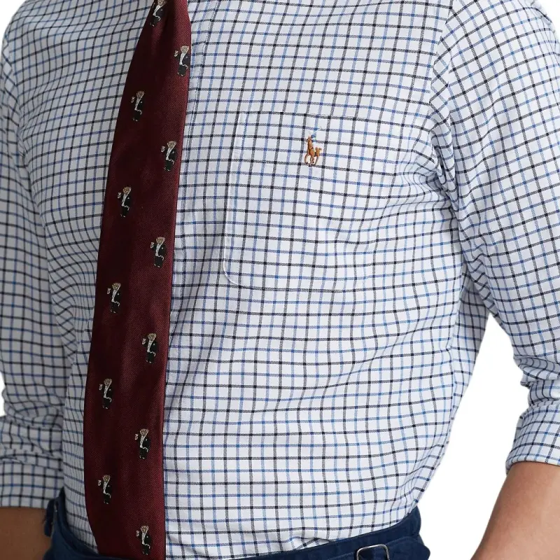 Polo Ralph Lauren SS24 Shirt Men's Blue Black-3