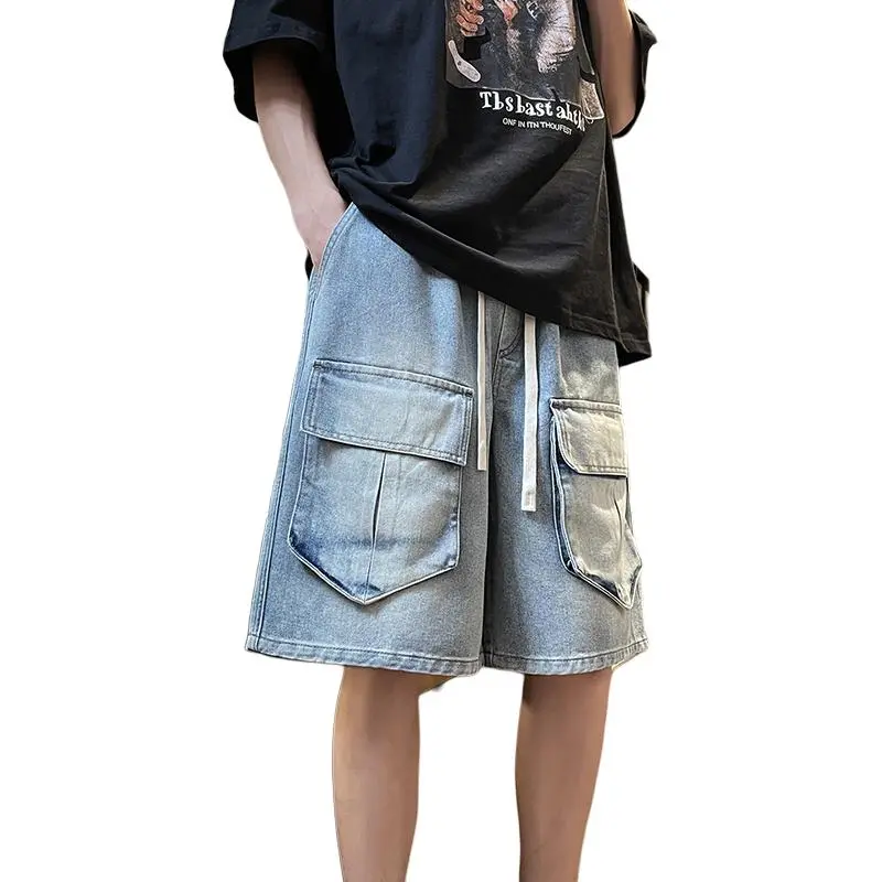 OPMO Denim Shorts Unisex-7