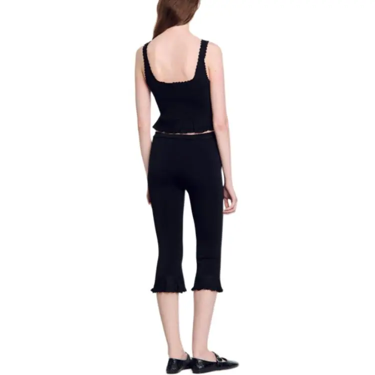 Sandro Scalloped Tank Top-2