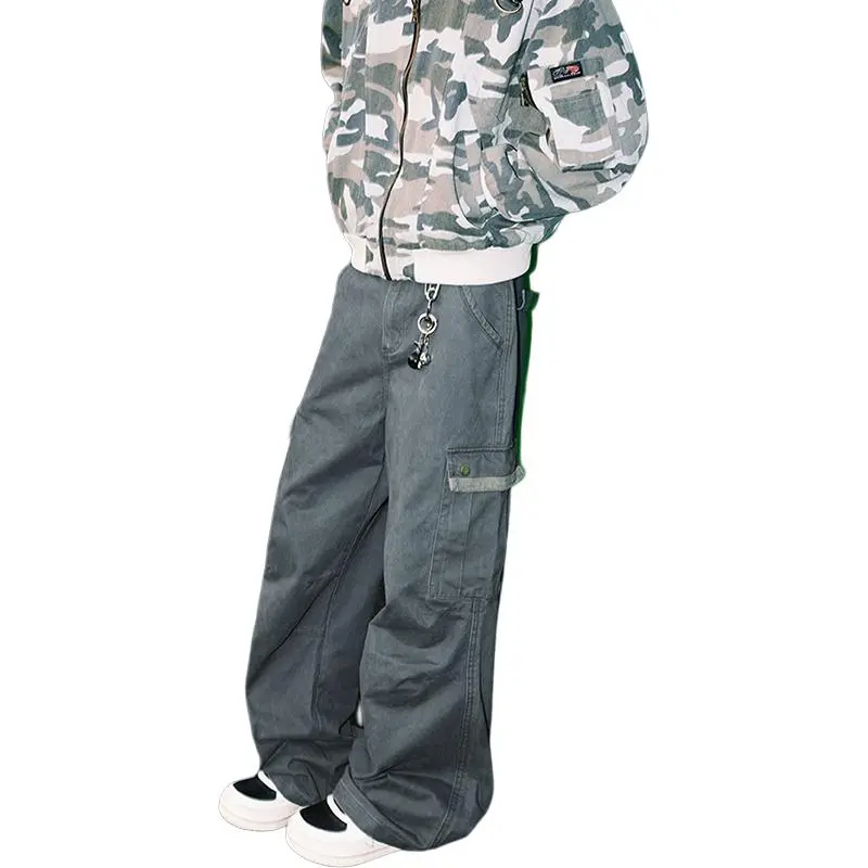 PAINT STAIN Casual Pants Unisex-9