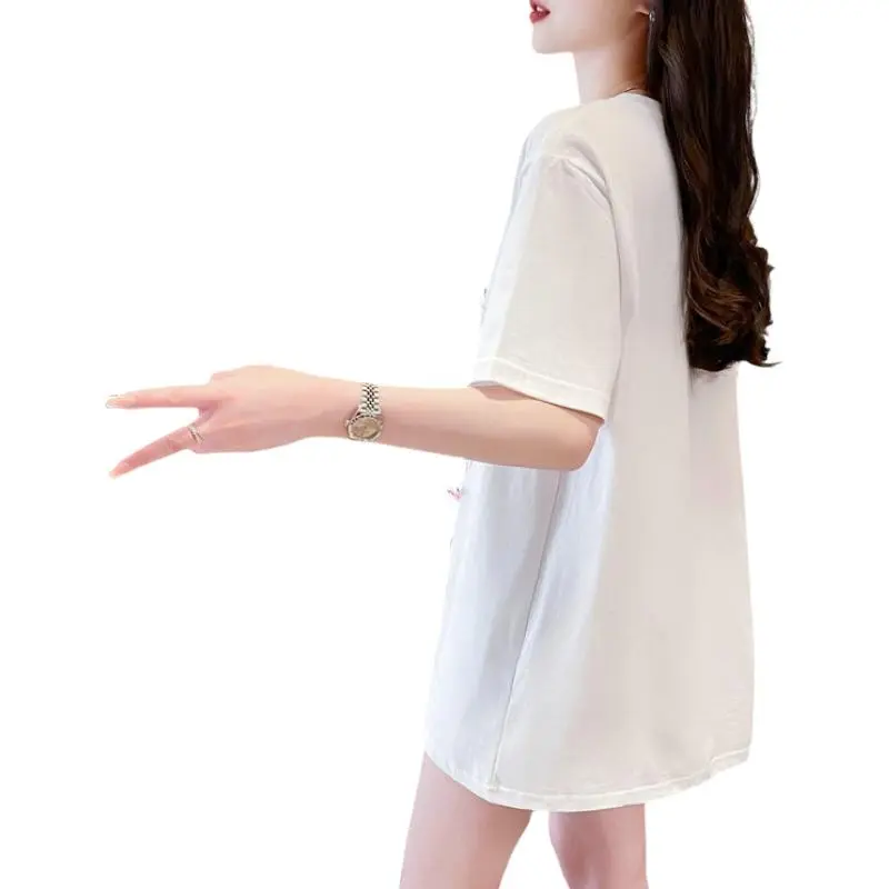 KAISER Drop Shoulder Sleeve T Shirt Women's-4