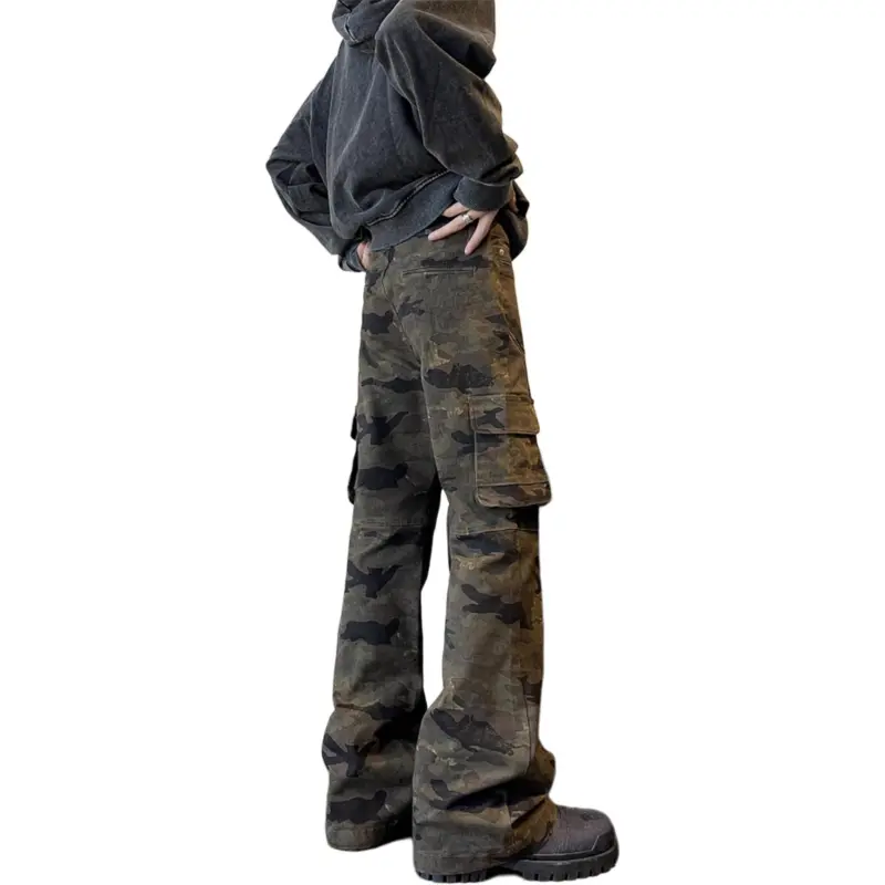 KVIV Jeans Men Camouflage -4