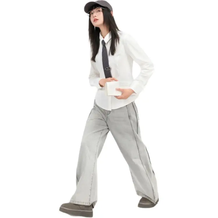 ZIHAN Shirts Women's White-2