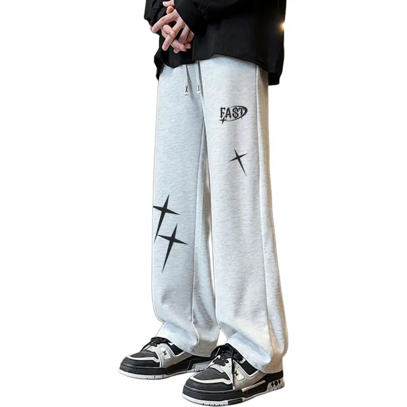 FASTFISH Casual Pants Unisex-8