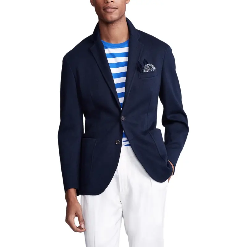 Polo Ralph Lauren SS24 Business Suit Coat Men's Marine Blue-2
