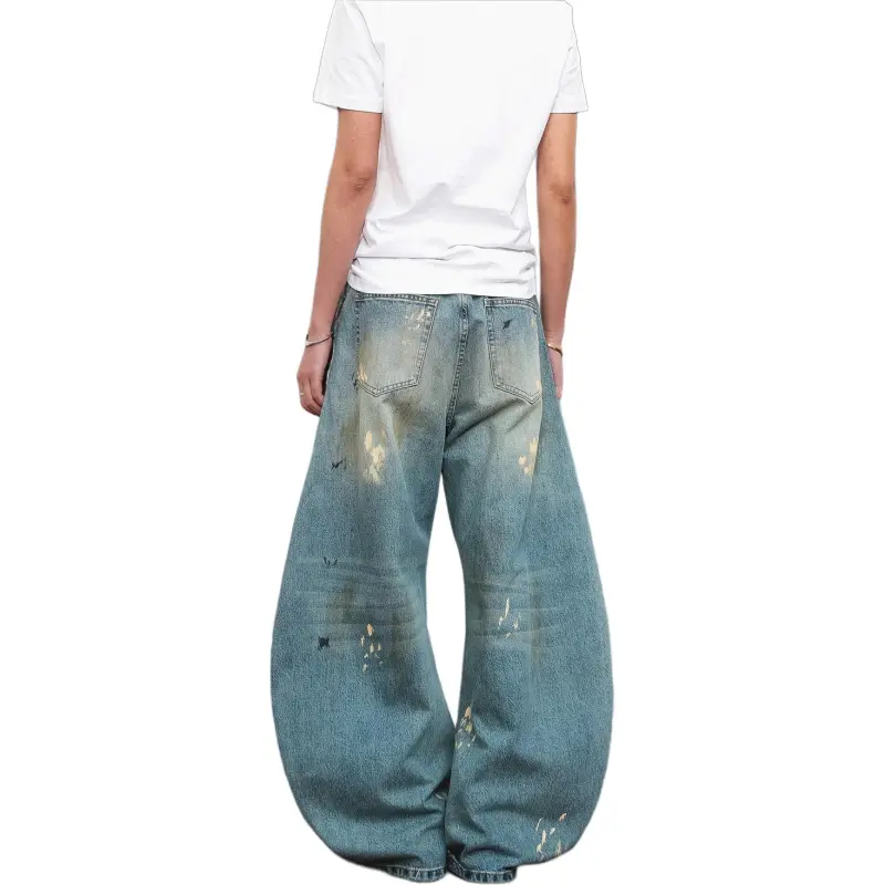 FASTFISH Jeans Unisex Blue-1