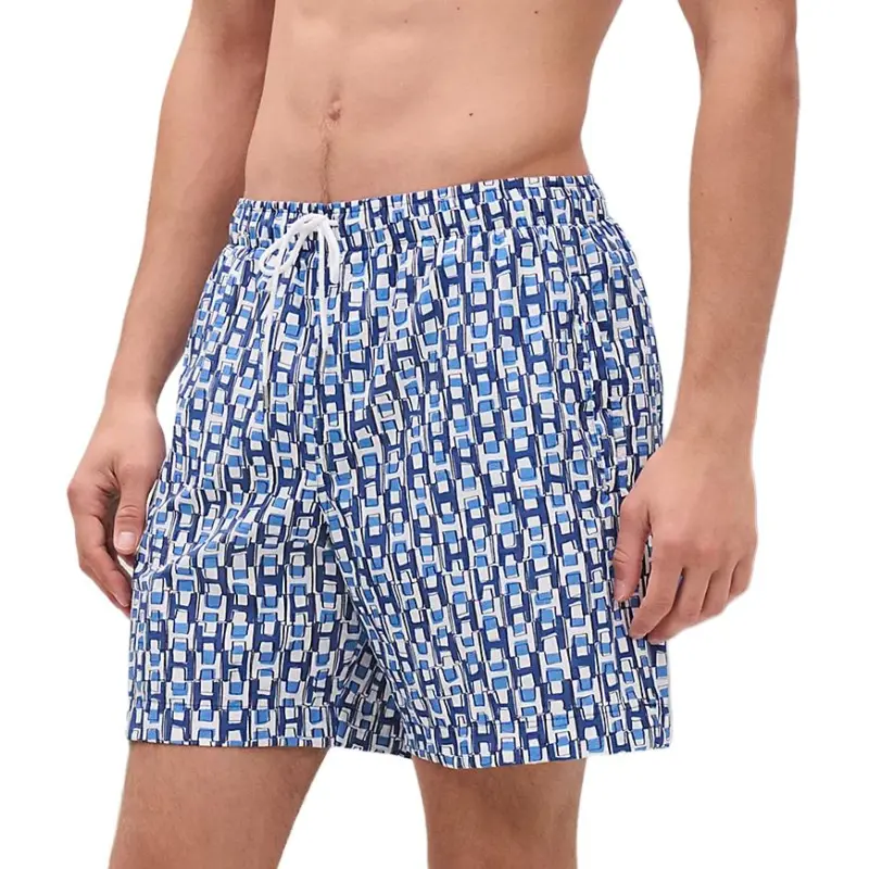 HERMES Swimming Shorts Men's Blue-1