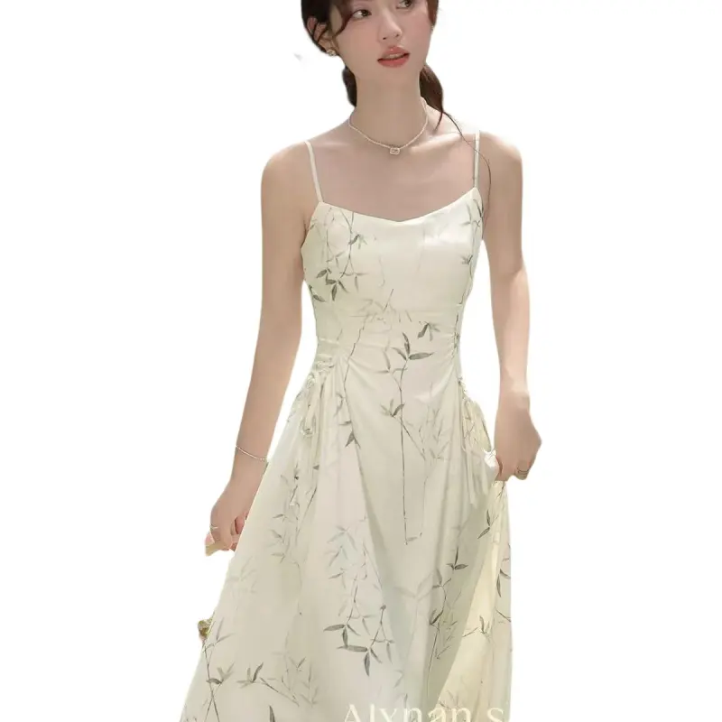 Dior Beauty Slip Dresses Women's Camisole Dress-4