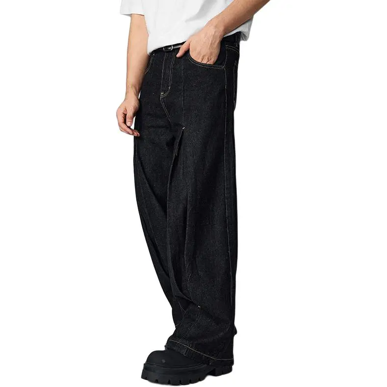 PANDA ADEVIL Jeans Unisex Black-3