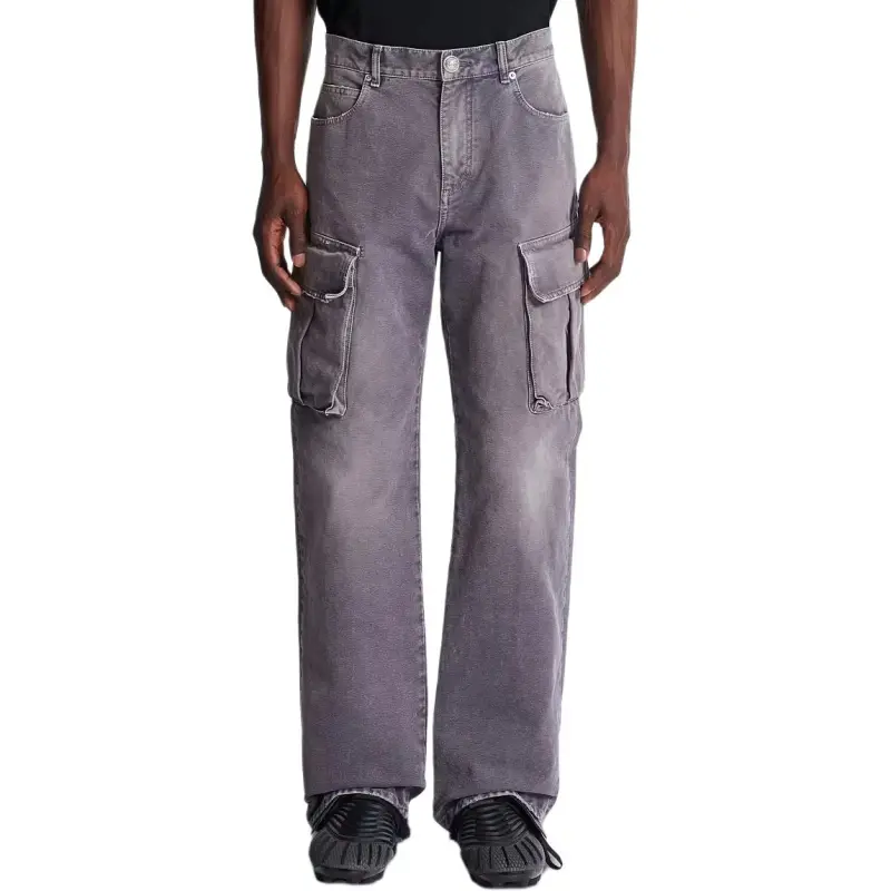 BALMAIN Jeans Men Gray-1