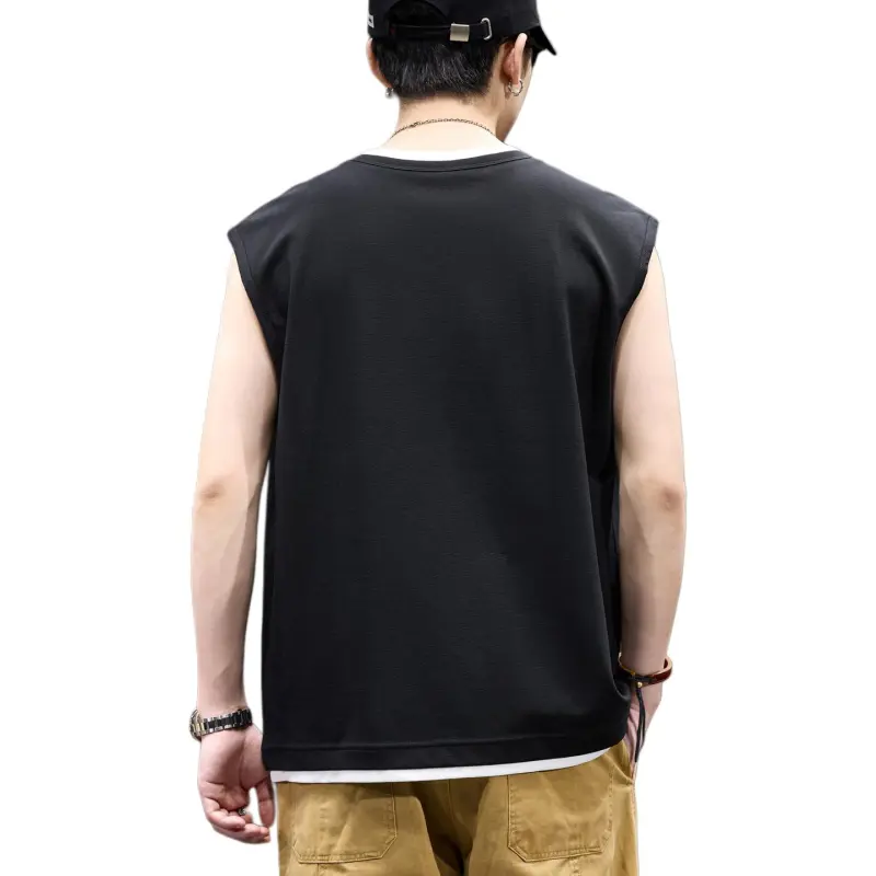 BUYDAUL Sleeveless T Shirt Men's-7