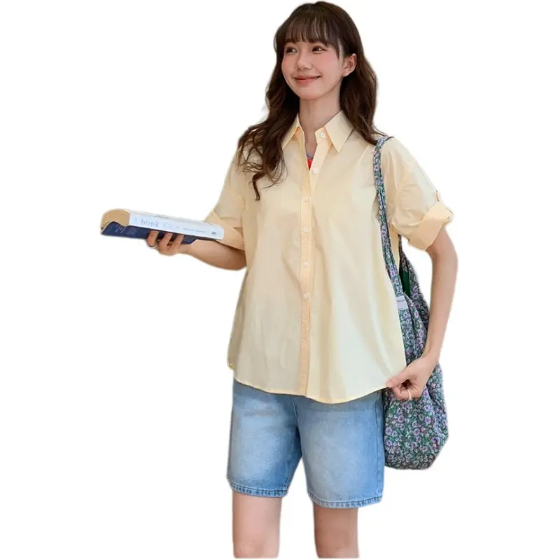 Mu Xiao Xin Shirts Women's-6