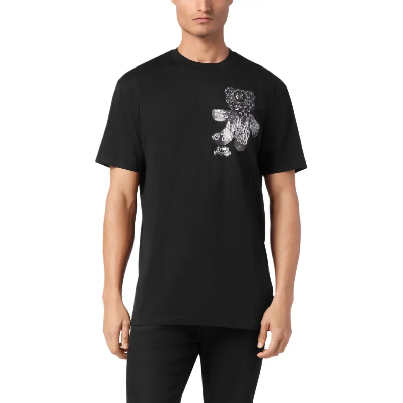 PHILIPP PLEIN Teddy Bear Printed Crewneck T Shirt-2