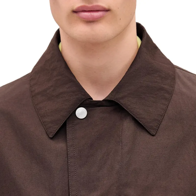 HERMES Jackets & Coats Men's Cocoa Brown-3