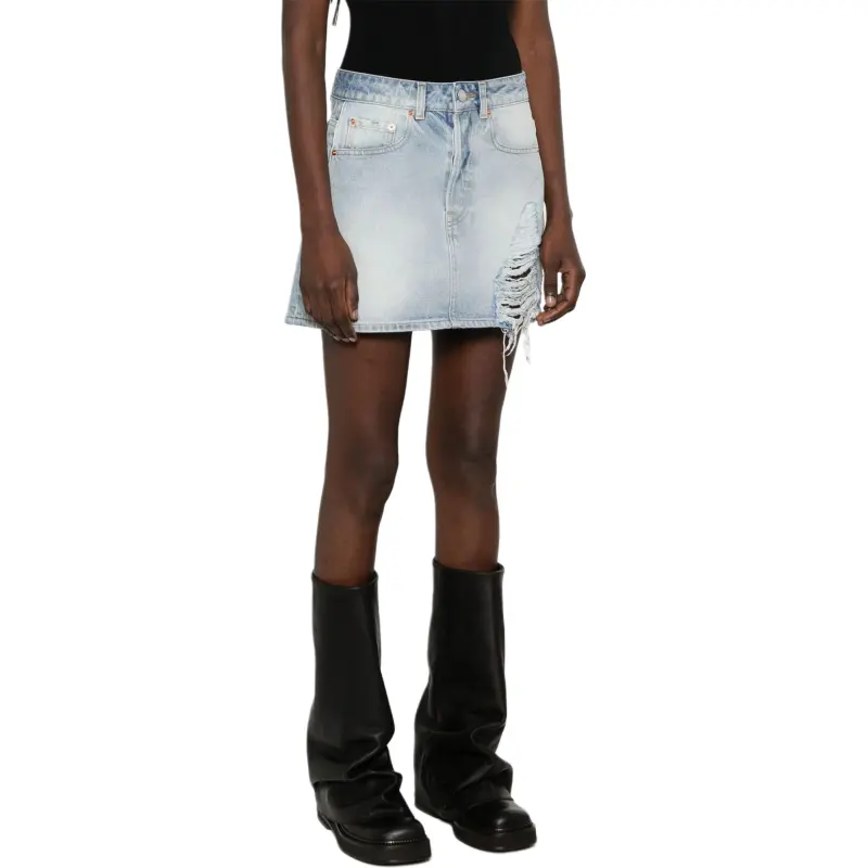 Vetements Denim Mini Skirt-3