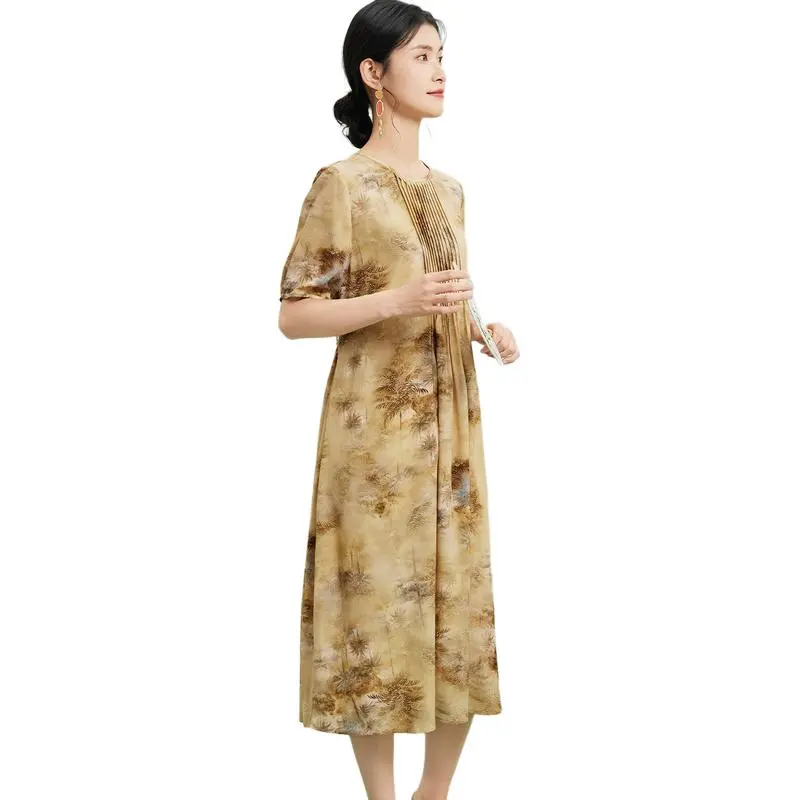 JINJU Short Sleeved Dress Women's-2
