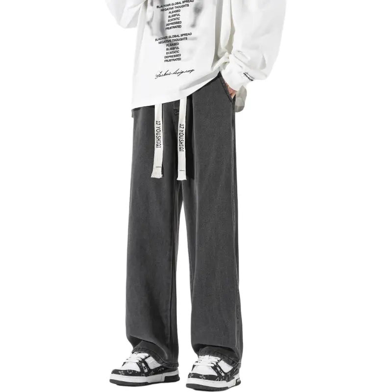 YOUSHIQI Jeans Unisex-11