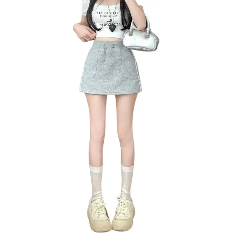 Si Bei'er Casual Short Skirts Women's-7