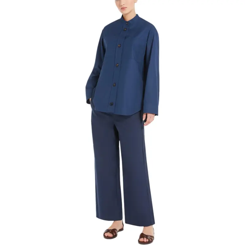 'S MAX MARA Shirt Women's Marine Blue-3
