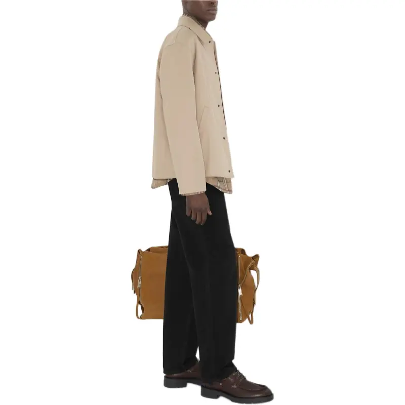 Burberry Ekd Embroidered Gabardine Jacket-4