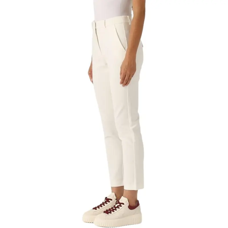 MaxMara Button Detailed Straight Leg Pants-2