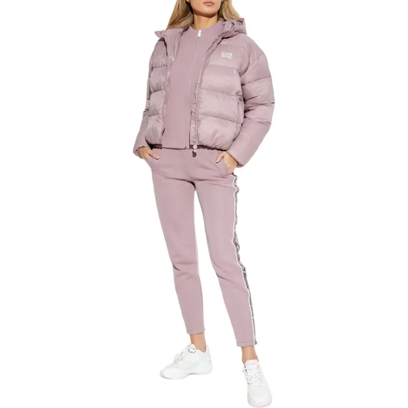 EMPORIO ARMANI Logo-embellished Puffer Jacket-1