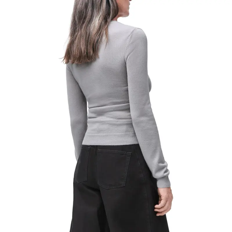 LOEWE SS25 Knitwear Women's Light Gray-2