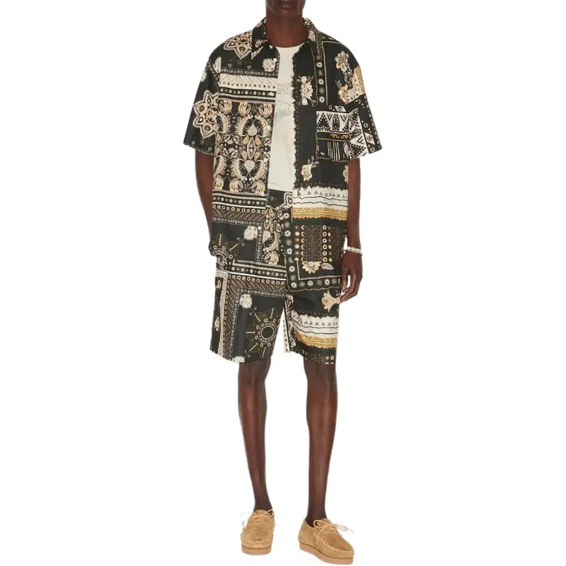 ISABEL MARANT Gregorian Patterned Shorts-1