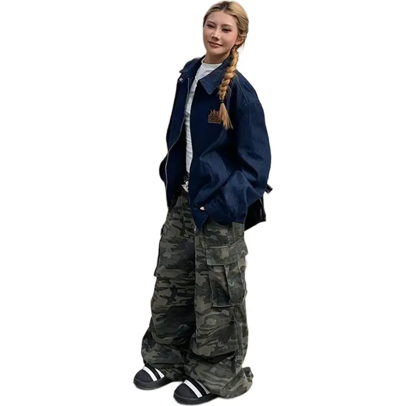 HAPPY PARTY Jeans Unisex Camouflage-2