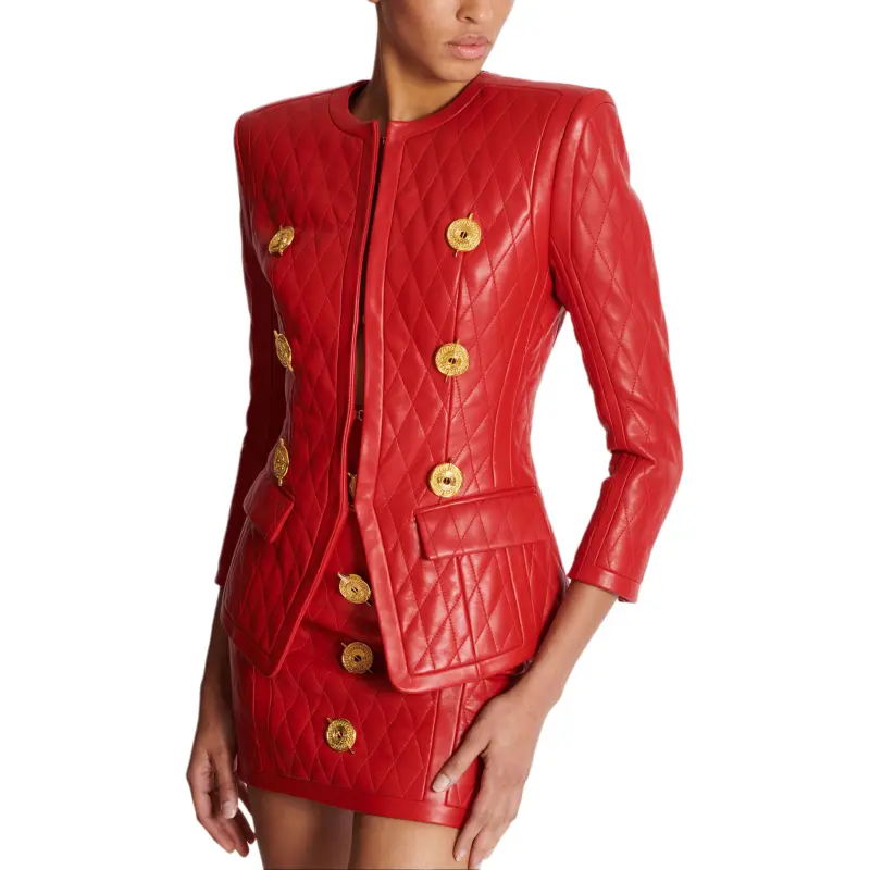 BALMAIN Quilted Edge To Edge Jacket-5