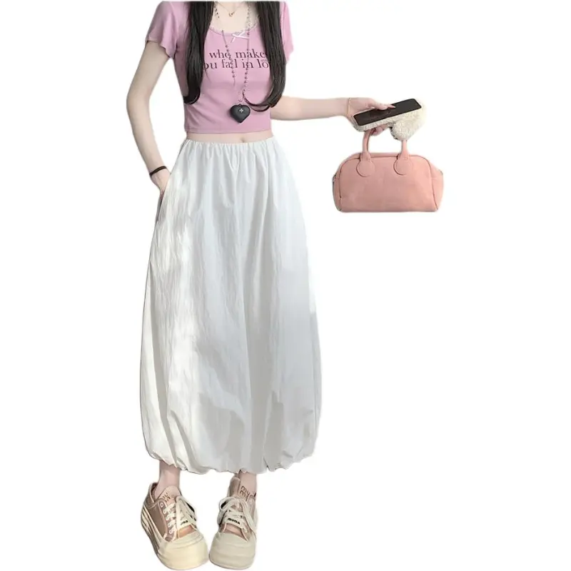 The Temptation Of The Muse Casual Long Skirt Women's-1