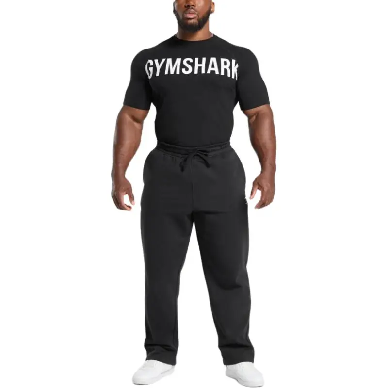 GYMSHARK T Shirt Men's Black/White-1