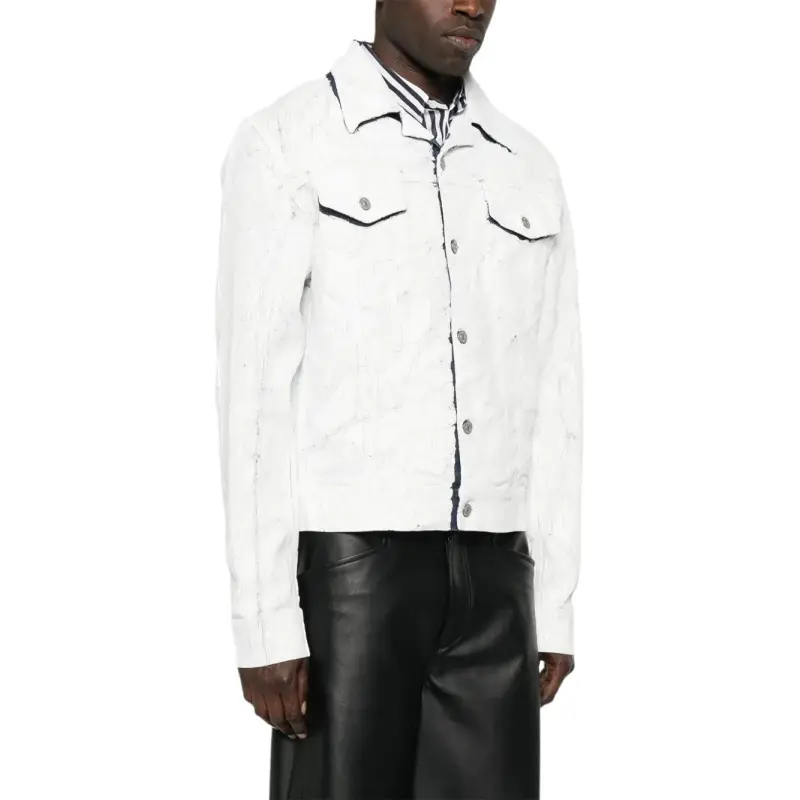 MM6 Maison Margiela Denim Sports Jacket-3